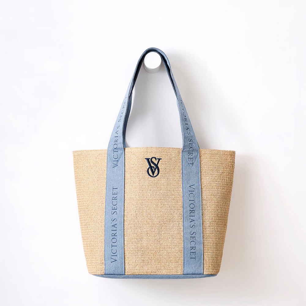 New Victoria's Secret Straw Tote